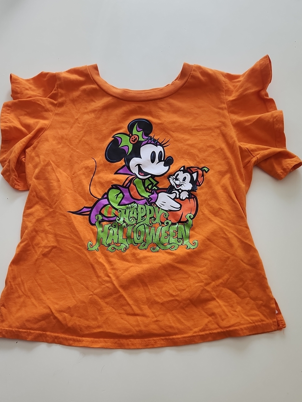 Disney Minnie Mouse Halloween Short Sleeve Tshirt Extra Large